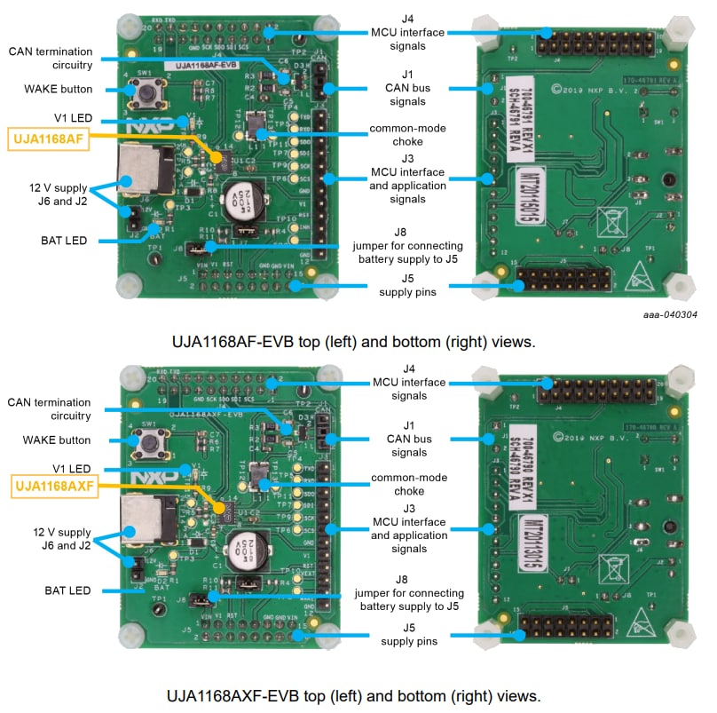 NXP Semiconductors UJA116xA評価ボード